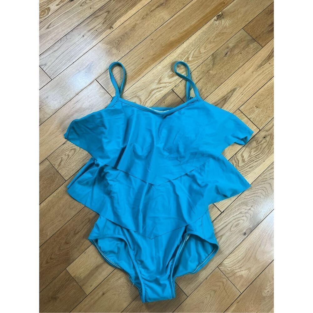 NWOT Maxine Womens Teal Swimsuit Size 8